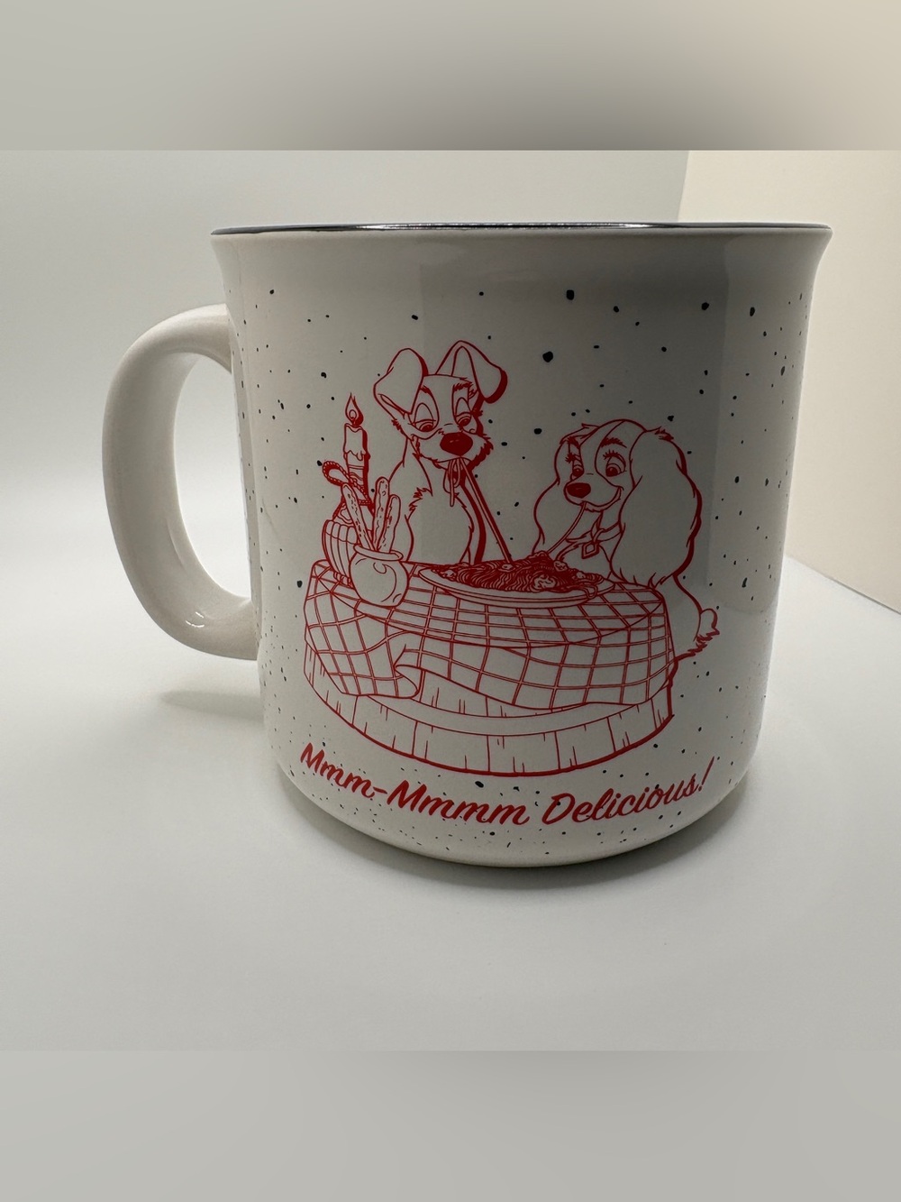 DISNEY Lady and the Tramp  Cup Mug Collectible Tony's Restaurant 20oz